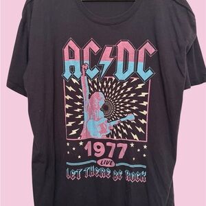 SOLD!!! AC/DC 1977 Graphic T-Shirt